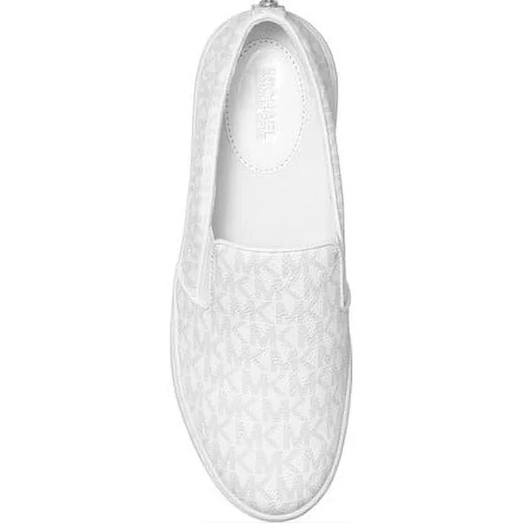 Michael Kors Women's Keaton Slip-On in Bright White- Size 7 - Picture 3 of 8